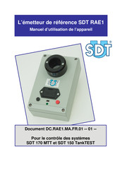 SDT RAE1 Manuel D'utilisation