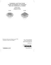 Kohler K-9135 Guide D'installation Et D'entretien