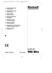 EINHELL LE-GP JET 900 Niro Mode D'emploi