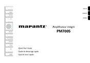 Marantz PM7005 Guide De Démarrage Rapide