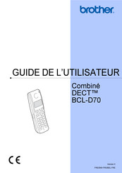 Brother BCL-D70 Guide De L'utilisateur
