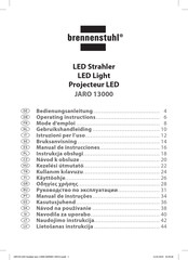 brennenstuhl JARO 13000 Mode D'emploi