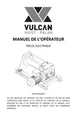 Vulcan W077 Manuel De L'opérateur