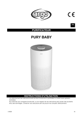 Argo PURY BABY Instructions D'utilisation