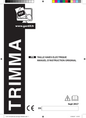 Trimma HT4502A Manuel D'instructions Original