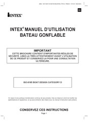 Intex SEAHAWK 2 Manuel D'utilisation