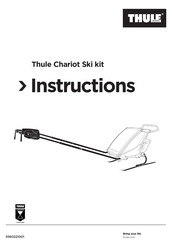 Thule Chariot Ski kit Instructions