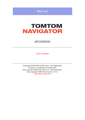 Tomtom HP Edition Guide D'utilisation