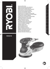 Ryobi ROS310 Traduction Des Instructions Originales