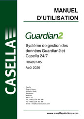 Casella GUARDIAN2 Manuel D'utilisation