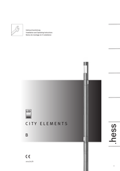 Hess City Elements BHS Notice De Montage Et D'installation