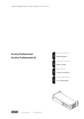 Fronius Acctiva Professional 42 Mode D'emploi