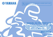 Yamaha Midnight Star XVS950A Manuel Du Propriétaire