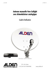 ALDEN New Satlight Guide D'utilisation