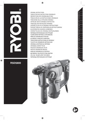 Ryobi RSDS800-KA5 Traduction Des Instructions Originales