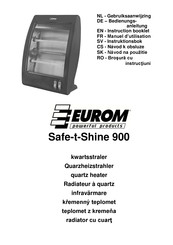 EUROM Safe-t-Shine 900 Manuel D'utilisation