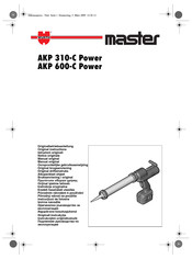 Wurth Master AKP 310-C Power Notice Originale