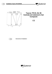 Systemair Topvex TR 03 Instructions D'installation