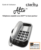 Clarity Alto Guide De L'utilisateur