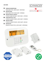 Schwaiger HG 1000 Instructions De Service