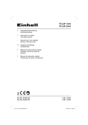 EINHELL TC-LW 2000 Instructions D'origine