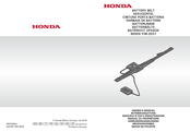 Honda 80004-Y0B-0031 Manuel Du Propriétaire