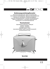 CTC Clatronic TA 2745 Mode D'emploi