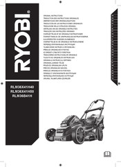 Ryobi RLM36X41H40 Traduction Des Instructions Originales