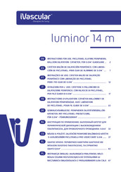 ivascular luminor 14 m Instructions D'utilisation