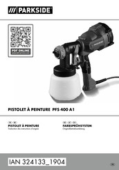 Parkside PFS 400 A1 Traduction Des Instructions D'origine
