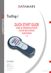 Datamars LIVESTOCK ID TracKing-1 Guide De Démarrage Rapide