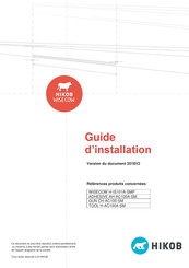 Hikob WISECOW H-IS101A-SMP Guide D'installation