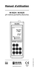 Hanna Instruments HI 9125 Manuel D'utilisation