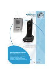 Extel AG 651 SER.R1 Guide D'installation Et D'utilisation