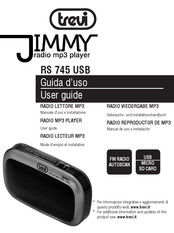 Trevi Jimmy RS 745 USB Mode D'emploi Et Installation