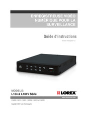 Lorex L104161 Guide D'instructions