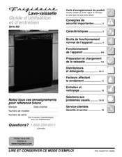 Electrolux Frigidaire 950 Série Guide D'utilisation Et D'entretien