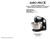 Euro-Pro EP585L Mode D'emploi