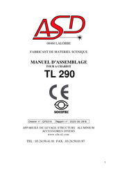 ASD TL 290 Manuel D'assemblage