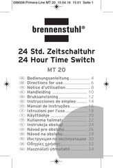 brennenstuhl Primera-Line MT 20 Notice D'utilisation