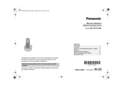 Panasonic KX-TG1311BL Manuel Utilisateur