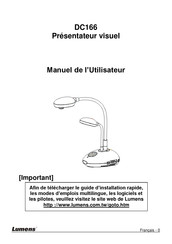 Lumens DC166 Manuel De L'utilisateur