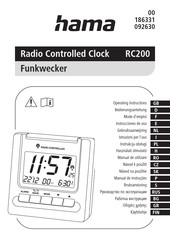 Hama RC200 Mode D'emploi