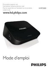 Philips HMP2000 Mode D'emploi