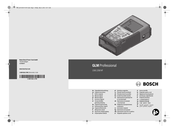 Bosch GLM 250 VF Professional Notice Originale