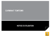 Renault CARMINAT TOMTOM Notice D'utilisation