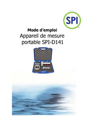 SPI D141 Mode D'emploi