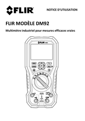 FLIR DM92 Notice D'utilisation