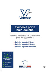 Valentin Twineo Wellness Notice D'installation Et D'utilisation