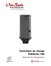 OutBack Power FLEXmax 100 Manuel De L'opérateur